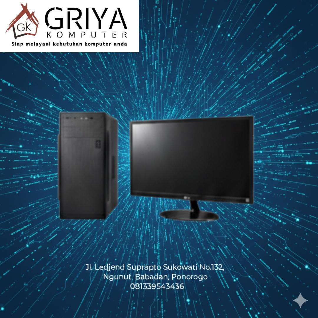 Komputer rakitan Intell Core i3 gen 10